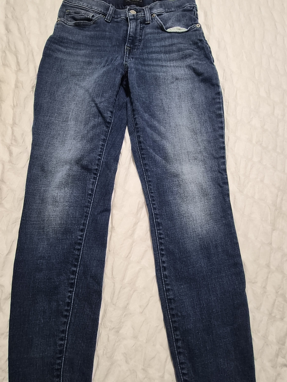 Lucky Brand Straight Leg Dark Blue Jeans